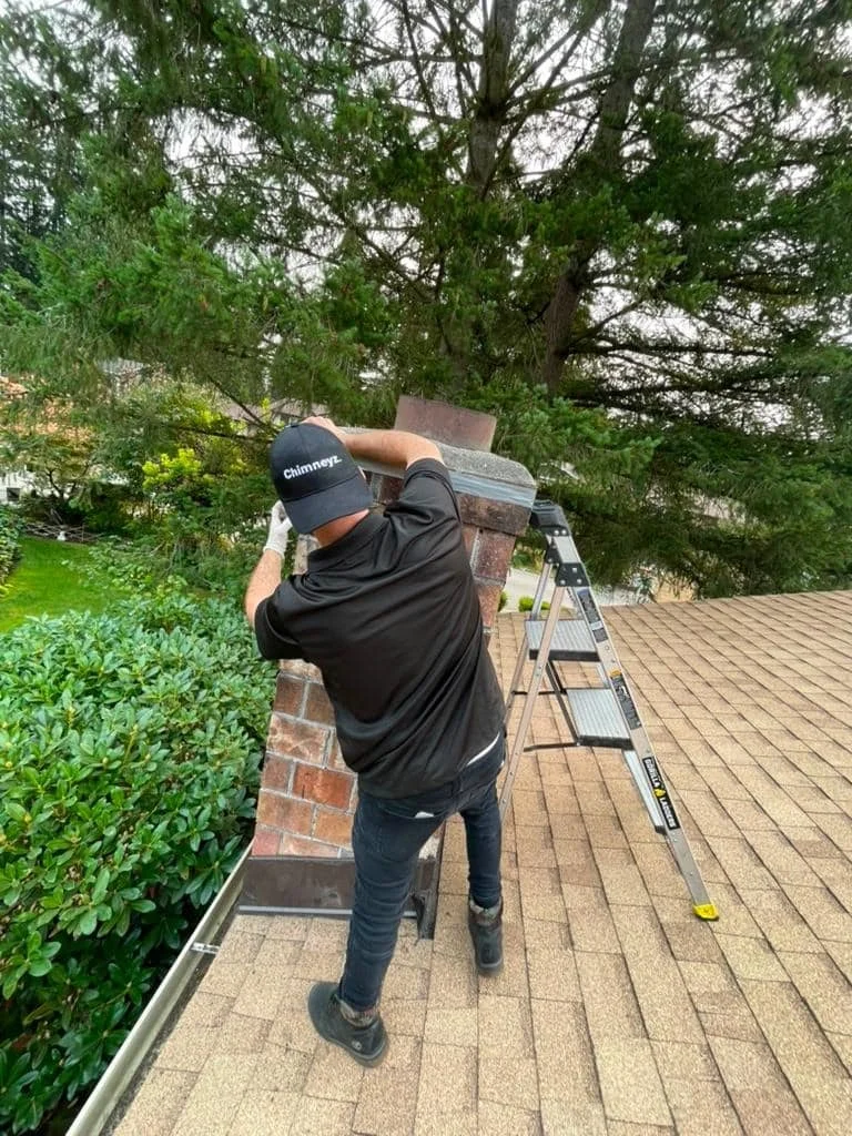 damaged counter flashing replacement